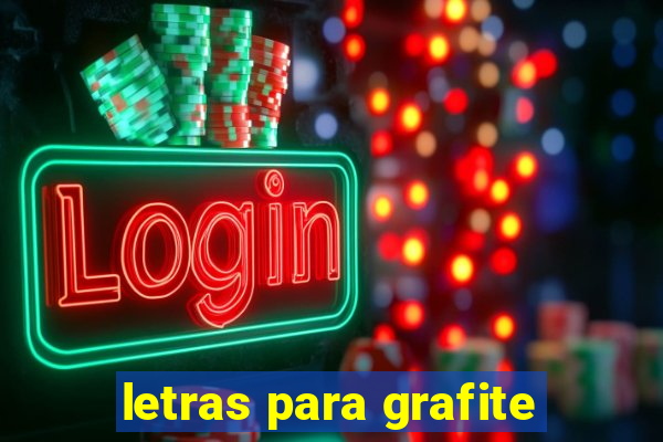 letras para grafite